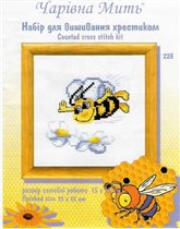 Пчелка Вышивка