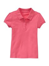 GAP Uniform piqué short-sleeve polo