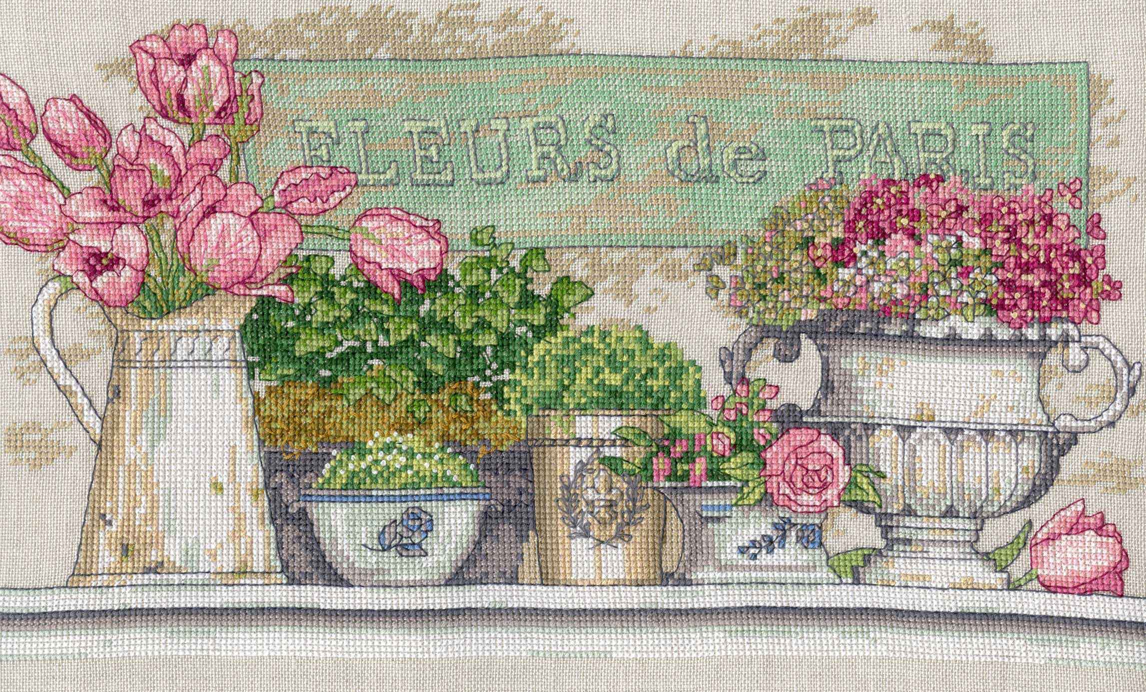 Вышивка fleur de paris Вышивка fleur de paris