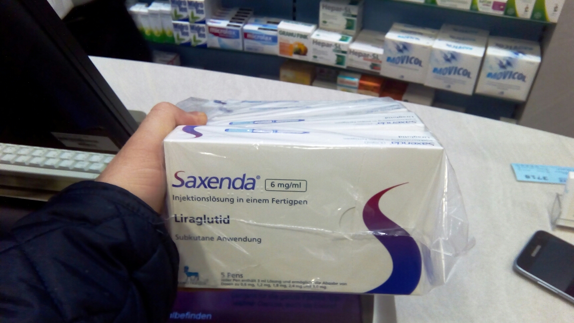 Уколы Saksenda Купить В Аптеке В Беларуси