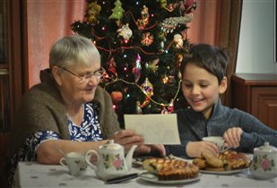 Новогодние каникулы- в гостях у бабушки 