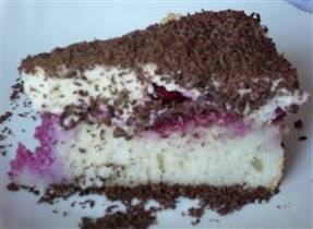 Вишнёвый торт с маскарпоне