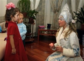 Знакомство со Снегурочкой