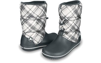 Crocband™ Winter Boot Plaid 6UK 