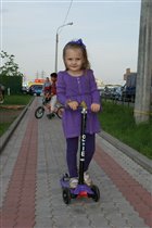 Туника и леггенсы Чилдренс, самокат Максик :))