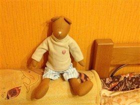 Мишка Роберт (работа Тани-Буратинки:)