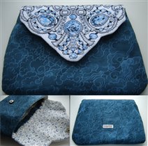 Косметичка с клапаном