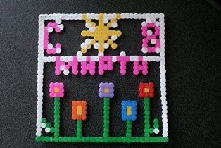 Поделка на 8 Марта.