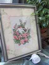 Dimensions Matted Accents Hummingbird Bliss
