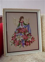 Janlynn 122-25 Pointsettia Angel