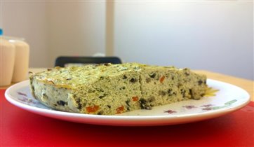 Суфле из курицы и грибов