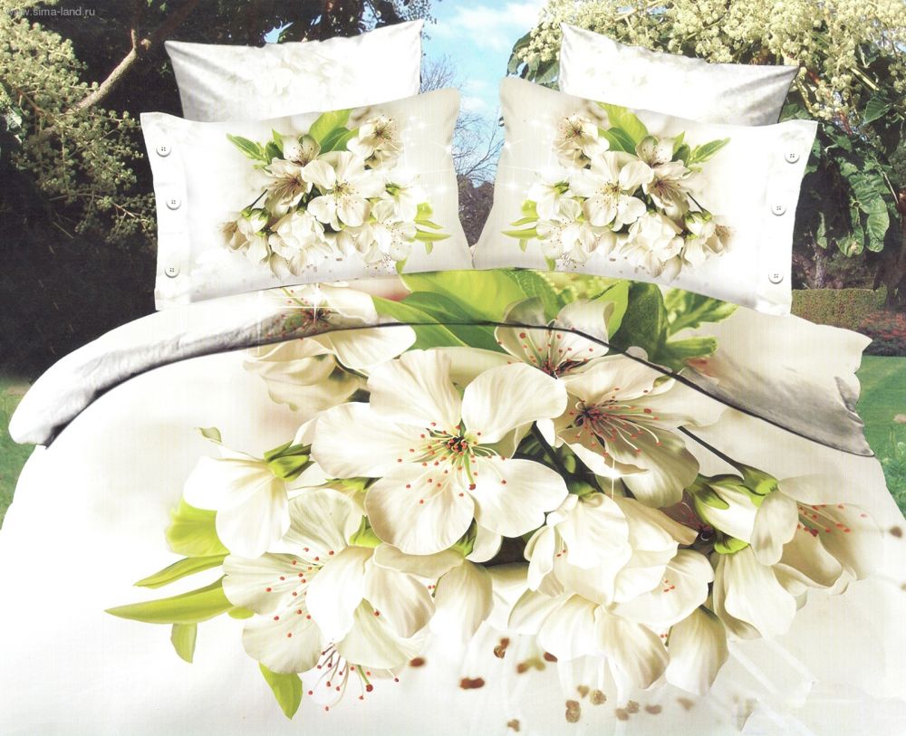 Комплект постельного белья с 3-D эффектом. 