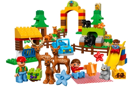 Знакомим малышей с обитателями леса вместе с LEGO® DUPLO®