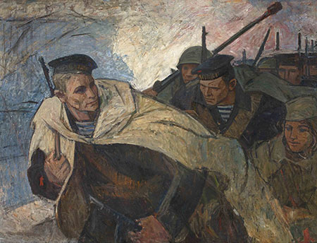 «Воспоминания о войне»: выставка советских художников в ИРРИ