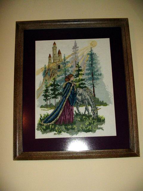 Принцесса с единорогом (Джанлин). Мои работы