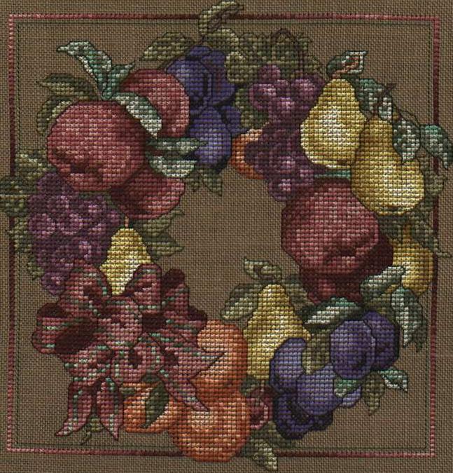 фруктовый венок. Венки-веночки