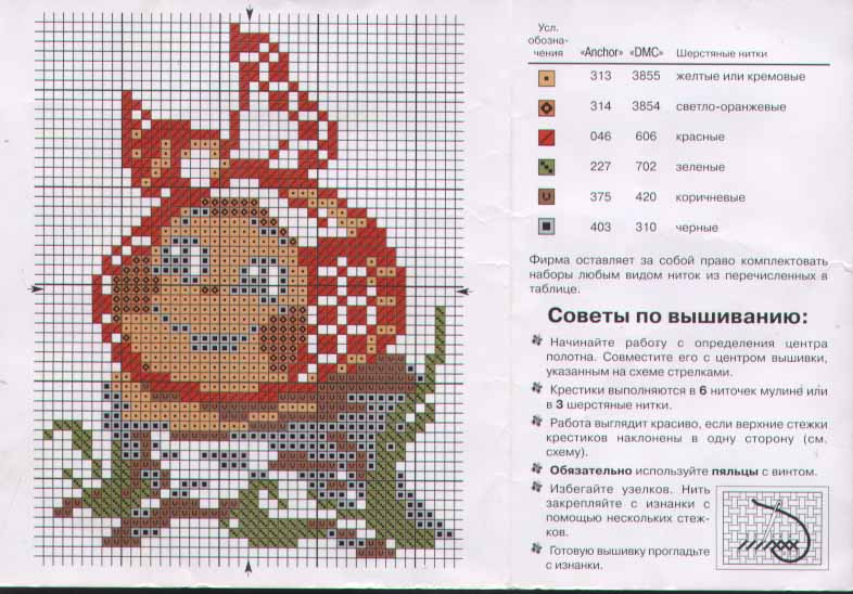 Вышивки сказки крестом