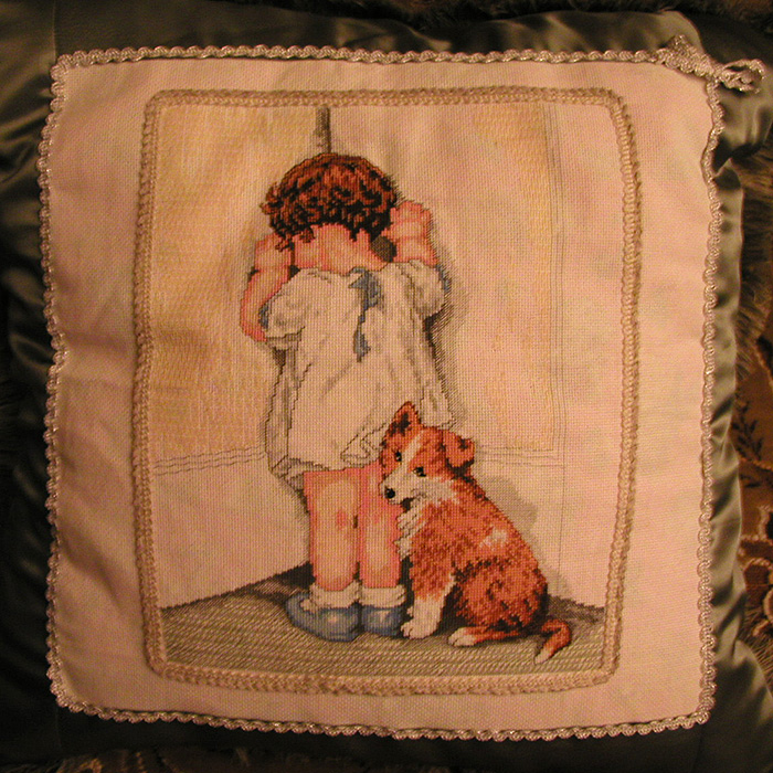 Вышивка мамы моего мужа