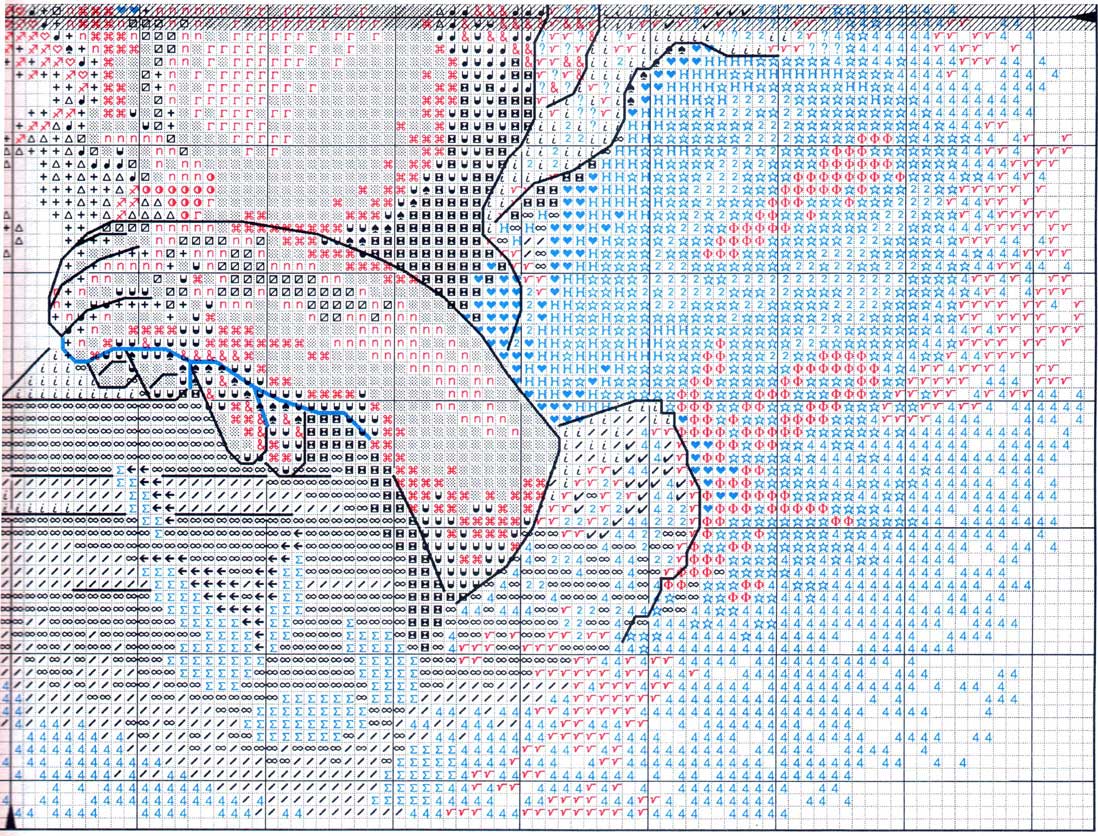 Elegant tapestry dimensions схема