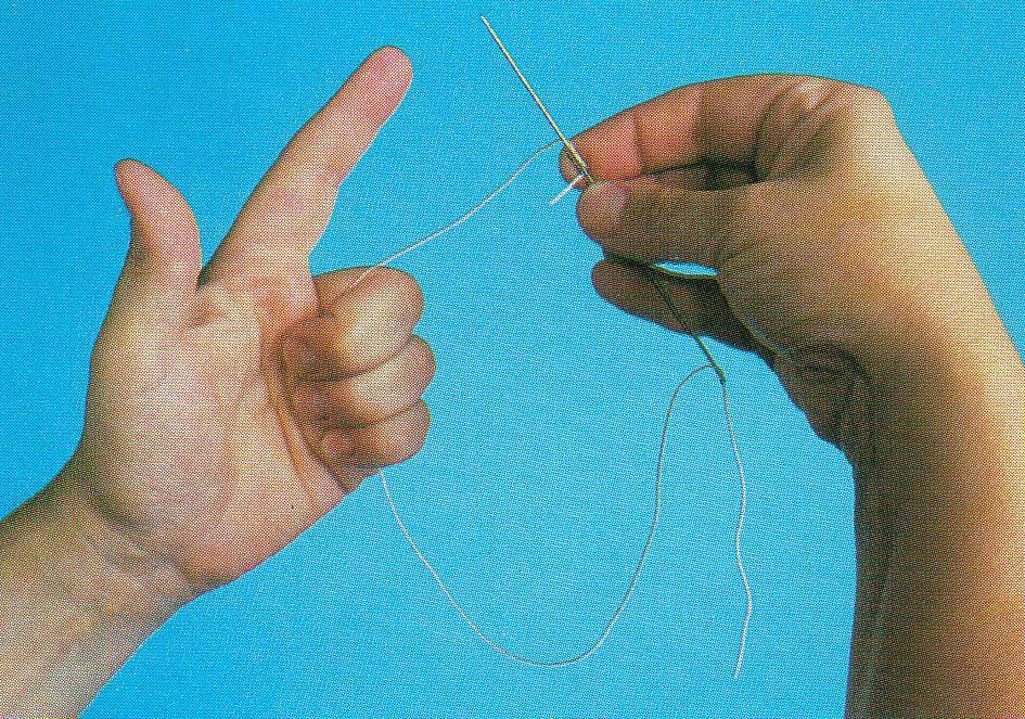 Двойной узел. Фриволите на игле