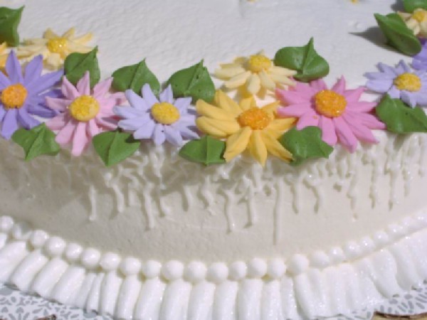 Деталь 'Ромашек'. Торты