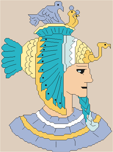 busto egipcia. busto egipcia