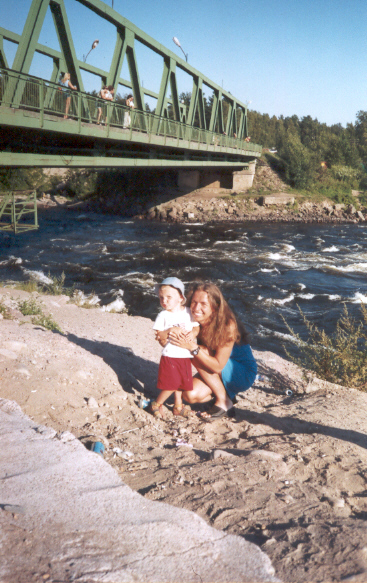 У Лосевских порогов. Лето 2003