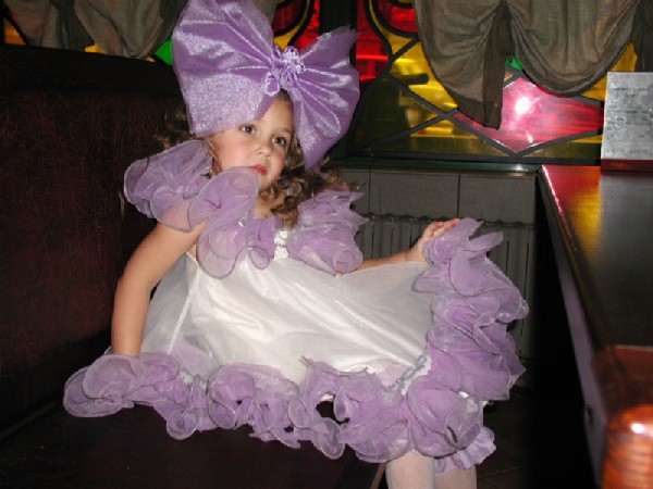 Новогодний костюм для девочки Кукла Мальвина арт 473