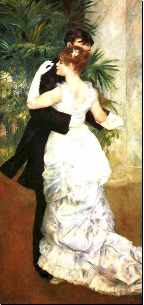 Danse а la ville    (1883). Для сравнения работы художников