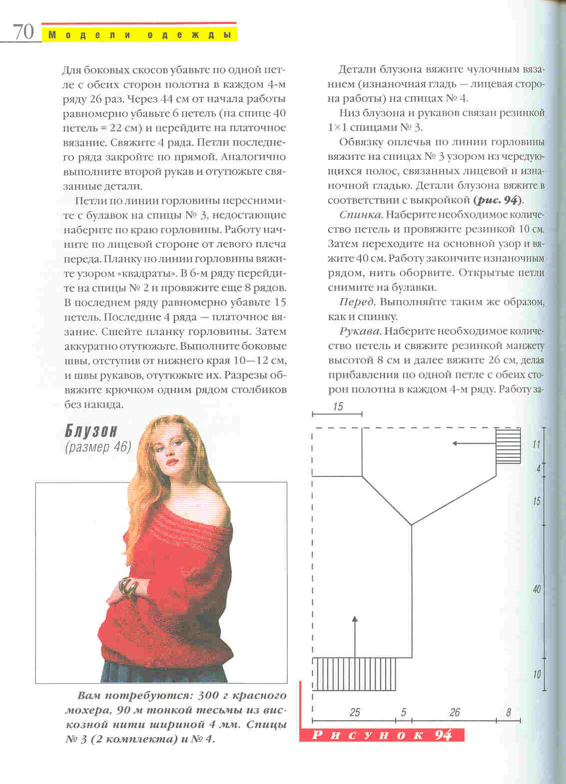 Вязание:модели на все времена года