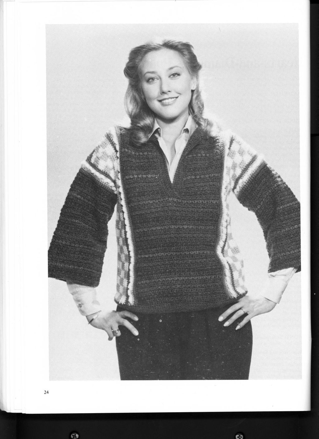 9. Свитера, берет, жилет