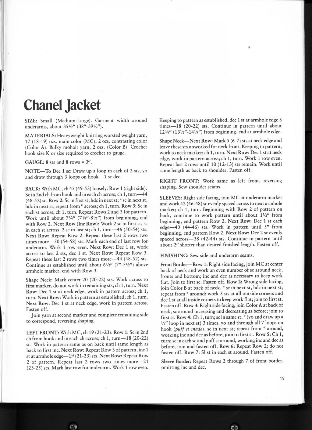 6-b. Свитера, берет, жилет