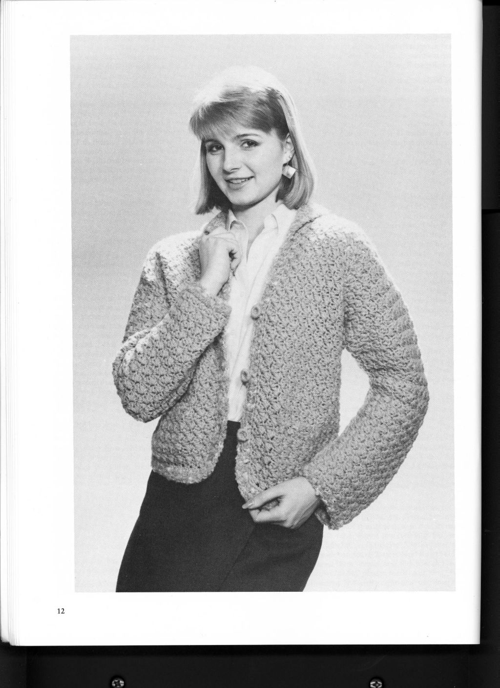 3. Свитера, берет, жилет