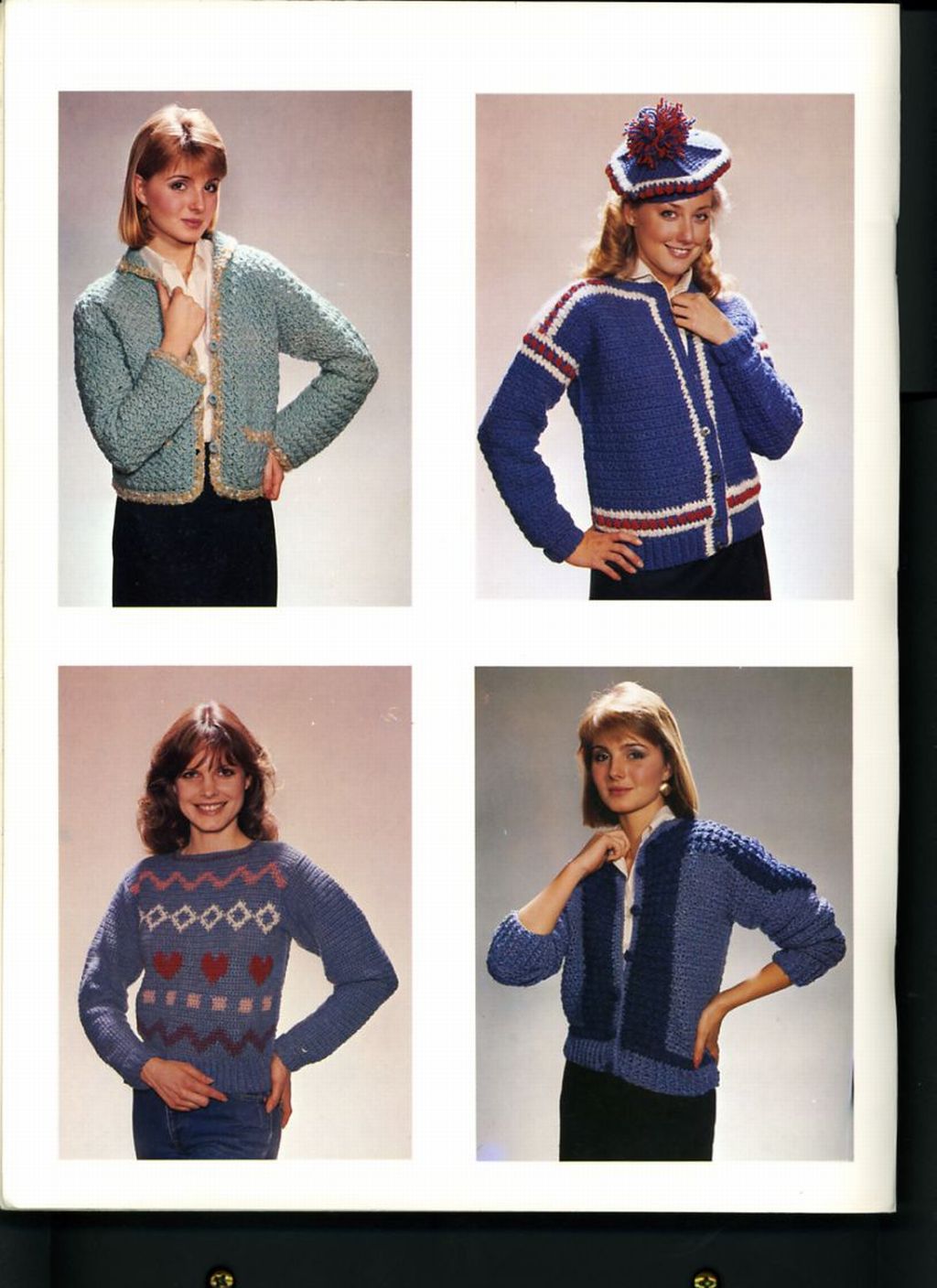 Обложка - 2. Свитера, берет, жилет