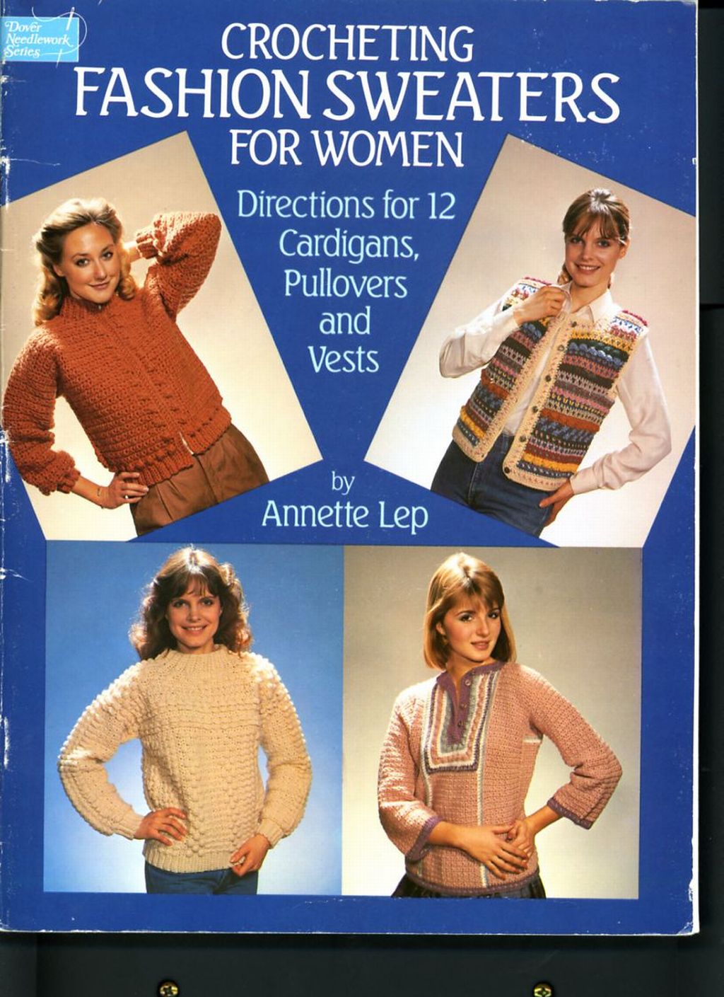 Обложка - 1. Свитера, берет, жилет