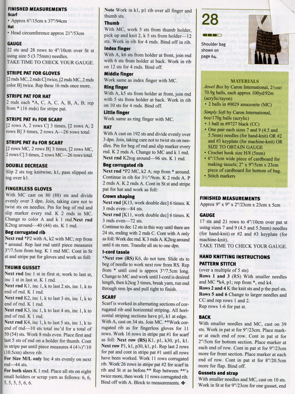 27-28. Журнал по вязанию Праздники 2004