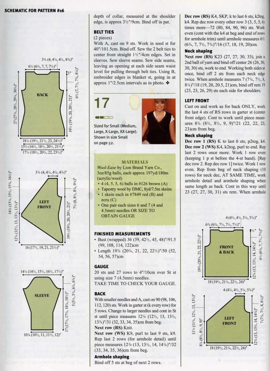 16-17. Журнал по вязанию Праздники 2004