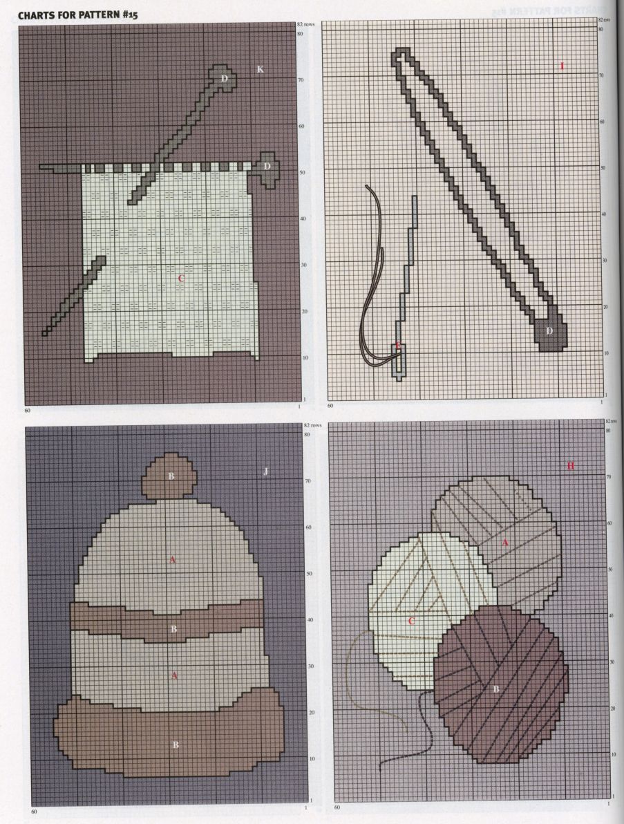 15-e. Журнал по вязанию Праздники 2004