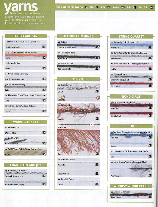 Пряжа. Журнал по вязанию Праздники 2004