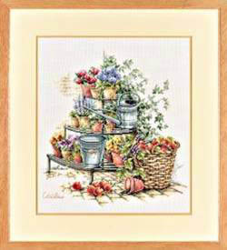 Flowers(Lanarte). Flowers, leaves, trees