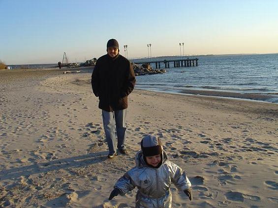 Догонялки на нелетнем пляже. В ожидании зимы