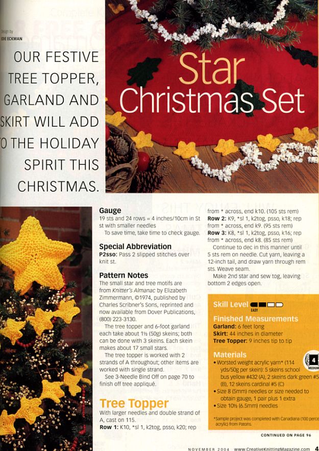 19-20. Журнал по вязанию Ноябрь 2004