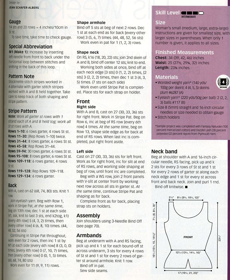 11-1. Журнал по вязанию Ноябрь 2004