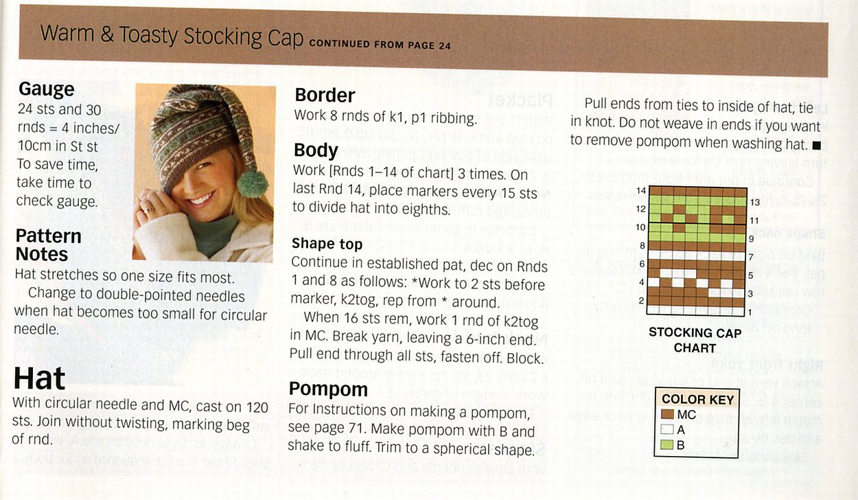 7-1. Журнал по вязанию Ноябрь 2004