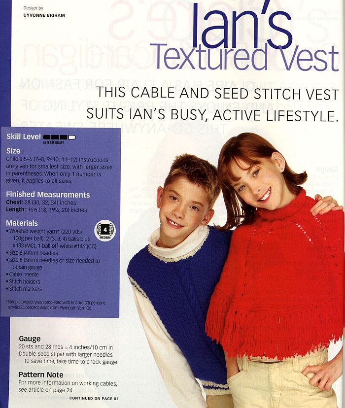 3-4. Журнал по вязанию Ноябрь 2004