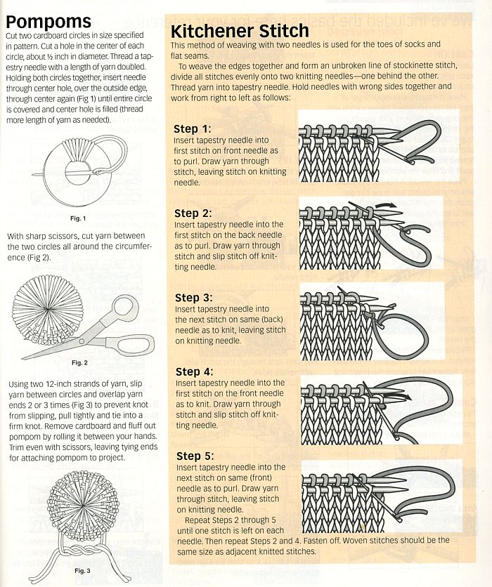 инструкция 2. Журнал по вязанию Ноябрь 2004