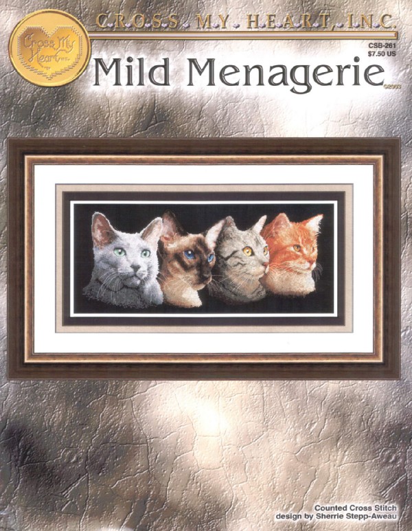 Mild menagerie (dimens). Cats