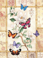 Japanese butterflies (dim). Japan