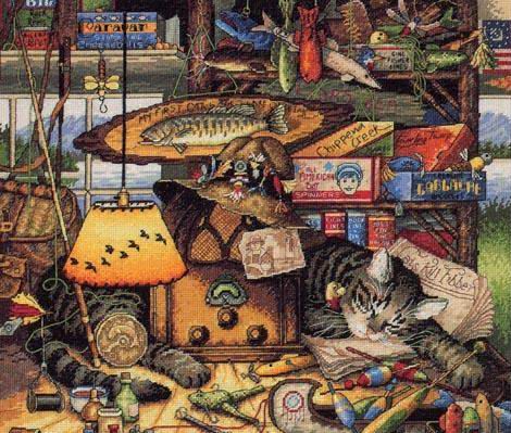 Макс в Адирондаках. В работе