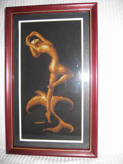 Девушка со скатом. Мои работы